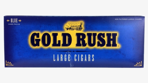 Gold Rush Large Cigars Blue 10/20 Ct - Electric Blue, HD Png Download, Free Download