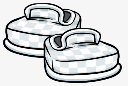 Club Penguin Rewritten Wiki - Club Penguin Checkered Shoes, HD Png Download, Free Download