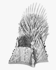 Iron Throne - Metal Earth Iron Throne, HD Png Download, Free Download