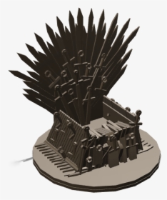 Mobile"s Iron Throne Updated With Extra Back And Base - Trophy, HD Png Download, Free Download