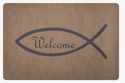 Welcome Ichthys Jesus Fish - Calligraphy, HD Png Download, Free Download