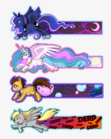 Free Printable My Little Pony Bookmarks, HD Png Download, Free Download