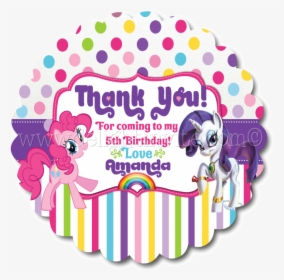 My Little Pony Birthday Favor Tag - My Little Pony Tag, HD Png Download, Free Download