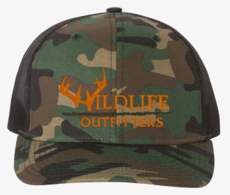 Hunting Hat ~ Army Camo Black - Richardson 112 Camo And Black, HD Png Download, Free Download