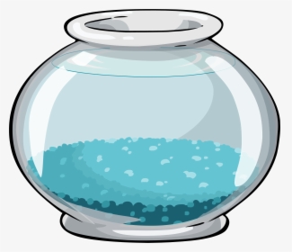 Club Penguin Rewritten Wiki - Fish Bowl Clipart Transparent, HD Png Download, Free Download