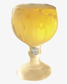 Cold Fishbowl Beer At Gerst Haus Evansville - Wine Glass, HD Png Download, Free Download