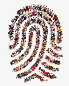 Colorful-fingerprint - Importance Of Identity, HD Png Download, Free Download