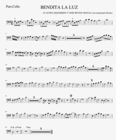 Bendita Tu Luz Partitura, HD Png Download, Free Download