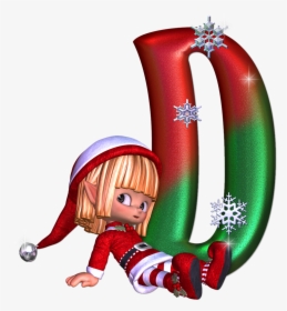 Abecedario Con Elfos De Navidad, HD Png Download, Free Download