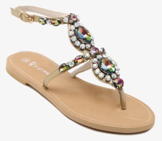 Colourful Sandals Fancy, HD Png Download, Free Download