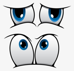 Transparent Auge Clipart - Dibujos Ojos Caricatura, HD Png Download, Free Download