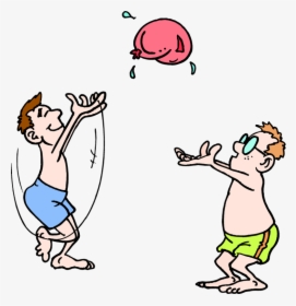 Water Balloon Toss Clip Art - Water Balloon Toss Clipart, HD Png Download, Free Download