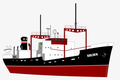 Cruise Clipart Barko - Cargo Ship Clipart, HD Png Download, Free Download