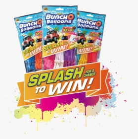 Bunch O Balloons Splash To Win, HD Png Download, Free Download