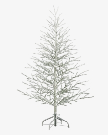 Tinsel Christmas Tree Png File - Tinsel Twig Tree, Transparent Png, Free Download