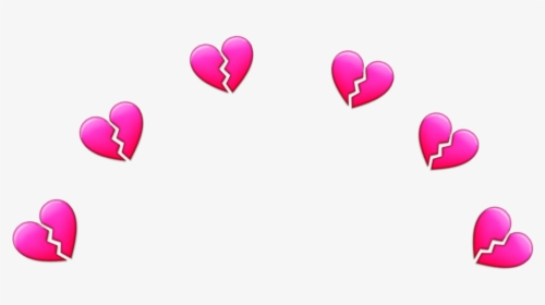 Transparent Heartbreak Emoji Png - Emoji Heart Crown Png, Png Download, Free Download
