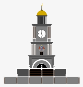 Collection Of Free Clock Vector Tower - Clock Tower Johor Bahru, HD Png Download, Free Download