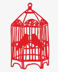 Love Bird Cage Svg Cut File, HD Png Download, Free Download