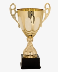 Gold Metal Cup Trophy On A Plastic Weighted Cup Base - Cup Trophies, HD Png Download, Free Download
