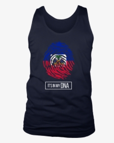 Haiti Haitian Pride Flag Fingerprint Country Men"s - T-shirt, HD Png Download, Free Download