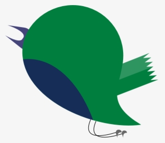 Green Blue Bird Svg Clip Arts - Clip Art, HD Png Download, Free Download