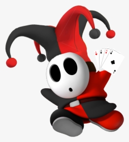 Red Joker Guy With Cards - Super Mario Joker Guy, HD Png Download, Free Download