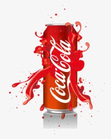 Transparent Coke Bottle Png - Coca Cola Classic Can, Png Download, Free Download