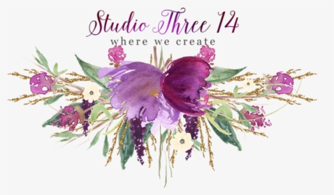 Studio Three - Violet Baby Shower Invite, HD Png Download, Free Download