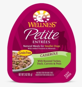 Casserole Turkey Duck - Wellness Dog Food Petite, HD Png Download, Free Download