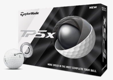 Taylormade Tp5x Golf Balls 1 Dozen - Taylormade Tp5x Balls 2019, HD Png Download, Free Download