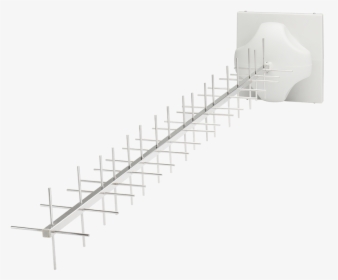 Yagi Front View Copy - Television Antenna, HD Png Download, Free Download