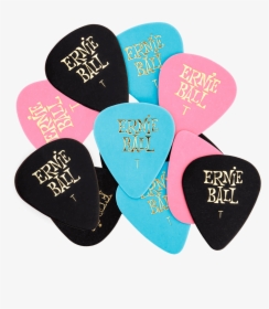 Thin Assorted Color Cellulose Picks, Bag Of 12 Thumb - Ernie Ball Pick, HD Png Download, Free Download