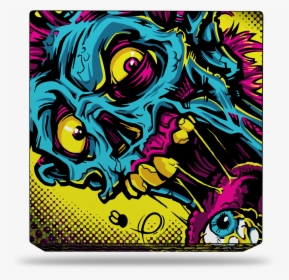 Sony Ps4 Pro Zombie Skin"  Class="lazyload Lazyload - Graphic Design, HD Png Download, Free Download