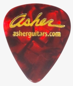 Asher Medium Weight Guitar Picks, Red - Emblem, HD Png Download, Free Download