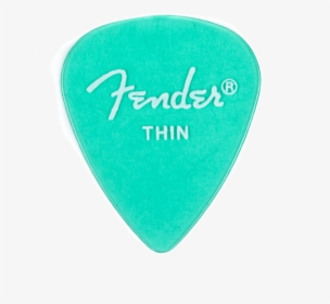 Fender California Clear Guitar Picks Thin, Surf Green - Fender, HD Png Download, Free Download