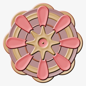 The Guitar Pick Mandala Cake - Sandwich Cookies, HD Png Download, Free Download