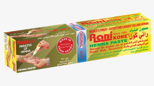 Rani Kone Henna Paste - Ranikone, HD Png Download, Free Download