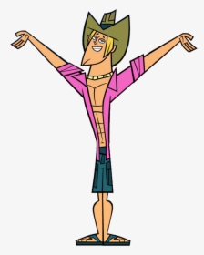 Total Drama Geoff Arms Wide - Total Drama Island Geoff, HD Png Download, Free Download