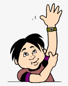 Arms Clipart Wave - Put Down Your Hand Cartoon, HD Png Download, Free Download