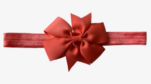 Baby Ribbon Bows , Png Download - Haarband Met Strik Rood, Transparent Png, Free Download