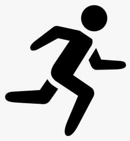 Red Running Man Icon, HD Png Download, Free Download
