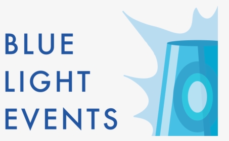 Blue Light Events Logo Transparent Back - Graphic Design, HD Png Download, Free Download