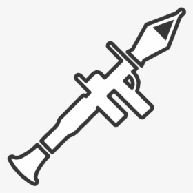 Transparent Rpg Clipart - Bazooka Drawing, HD Png Download, Free Download