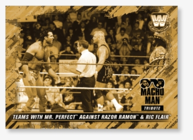 2018 Topps Wwe Heritage Teams With Mr - Mr Perfect Survivor Series 1993, HD Png Download, Free Download