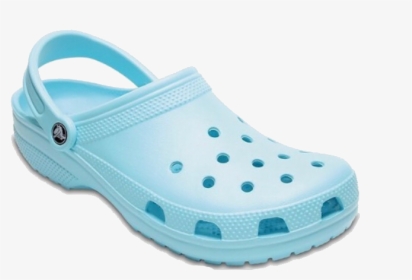 #crocs #vsco #freetoedit - Light Blue Crocs, HD Png Download, Free Download
