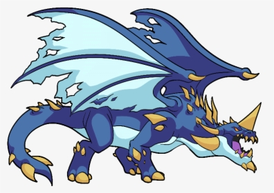 Blue-dragon - Steem Monsters, HD Png Download, Free Download