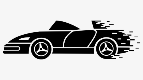 Vector Illustration Of Convertible Sports Car Automobile - Car, HD Png Download, Free Download