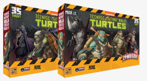 Zombicide Teenage Mutant Ninja Turtles, HD Png Download, Free Download