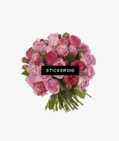 Pink Roses Flowers Bouquet - Bouquet Of Flowers Images Free Download, HD Png Download, Free Download