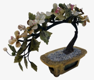 Jade And Semi Precious Stone Bonsai Tree, HD Png Download, Free Download